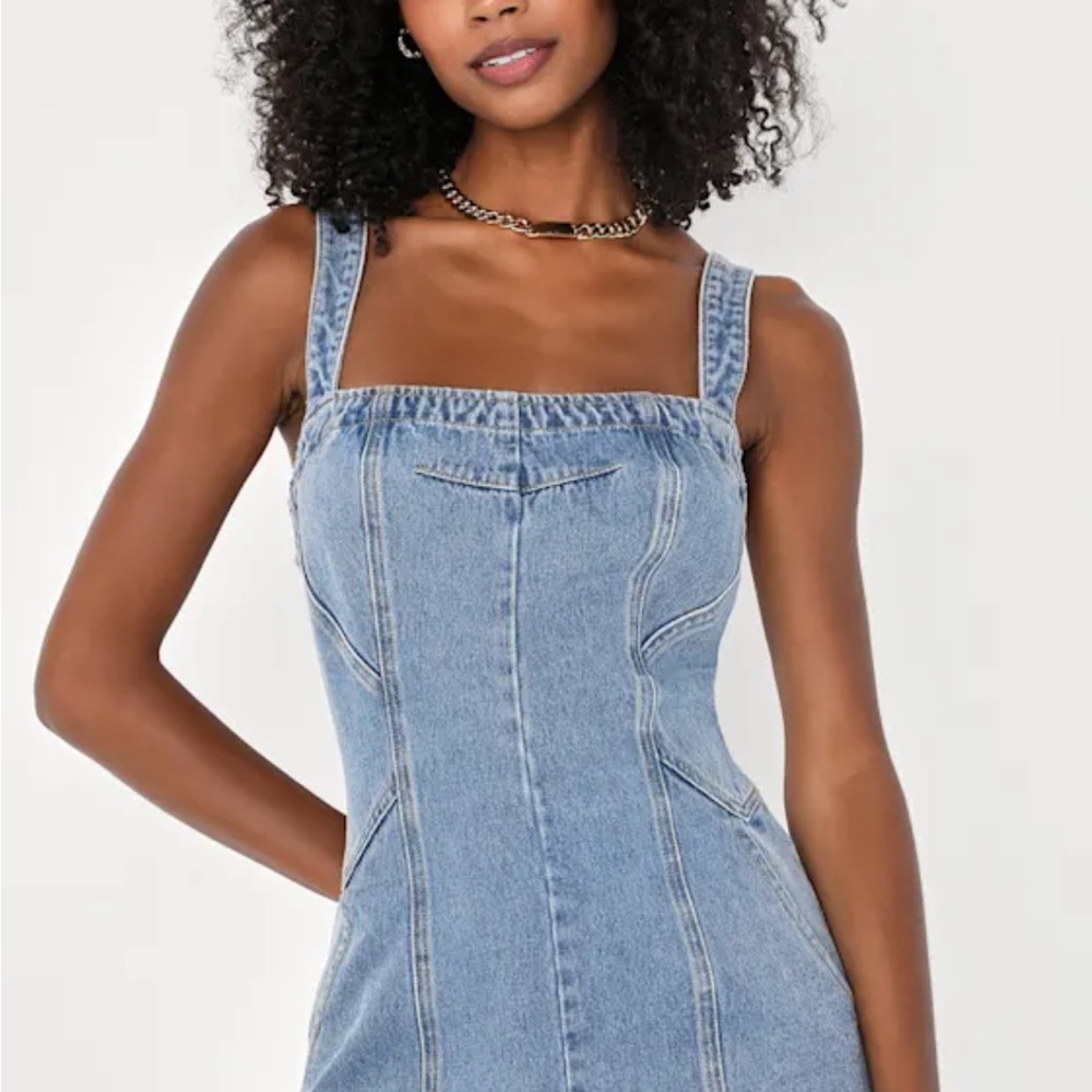 Super Cute Denim Romper-Like New